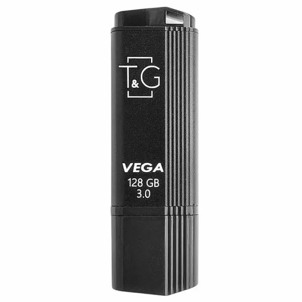 Флеш-накопичувач T&G 121 Vega Series USB 3.0 — 128GB — Чорний — фото 1