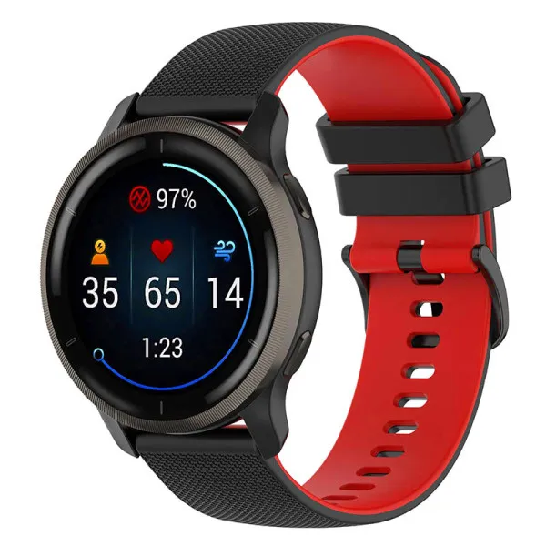 Ремінець Ribby для Smart Watch 20mm — Чорний — фото 1