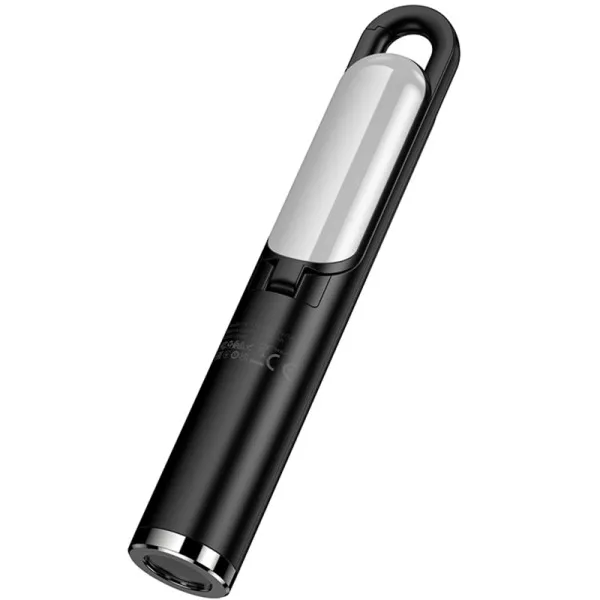 Лампа кемпинговая Hoco HX13 Flashing&Lighting (1200 mAh) — Чорний — фото 3