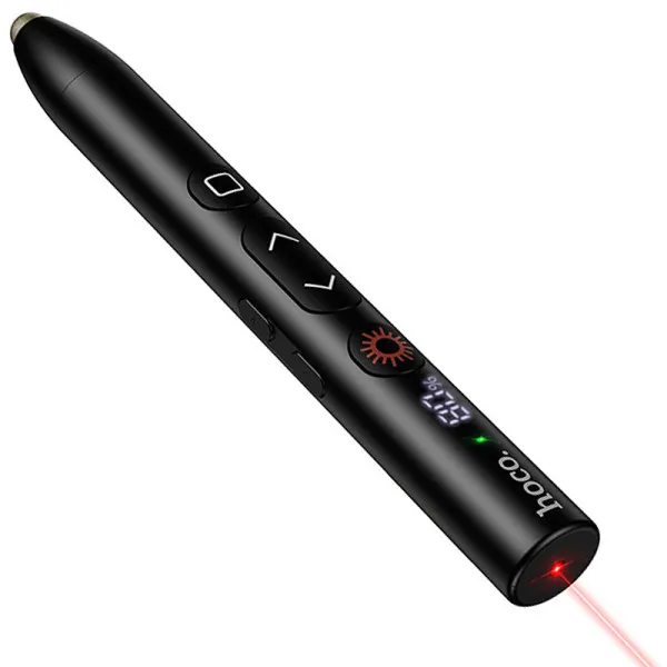 Лазерна указка Hoco GM203 Touch + стілус 180mAh — Чорний — фото 3