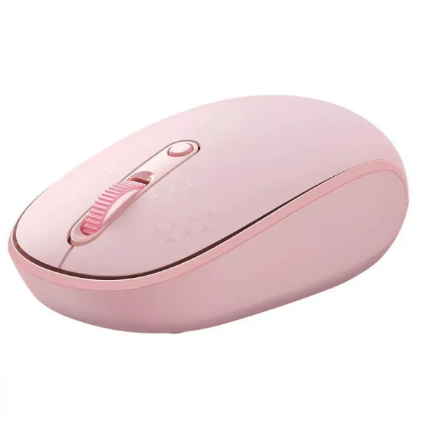 Мышь беспроводная Baseus F01B Tri-Mode Bluetooth + 2.4G (B01055503833) — Розовый — фото 4 Мышь беспроводная Baseus F01B Tri-Mode Bluetooth + 2.4G (B01055503833) — Розовый — фото 4