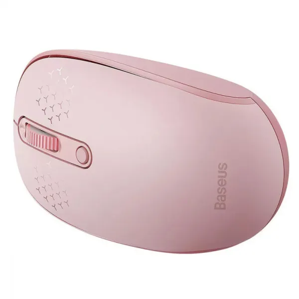 Мышь беспроводная Baseus F01B Tri-Mode Bluetooth + 2.4G (B01055503833) — Розовый — фото 5 Мышь беспроводная Baseus F01B Tri-Mode Bluetooth + 2.4G (B01055503833) — Розовый — фото 5