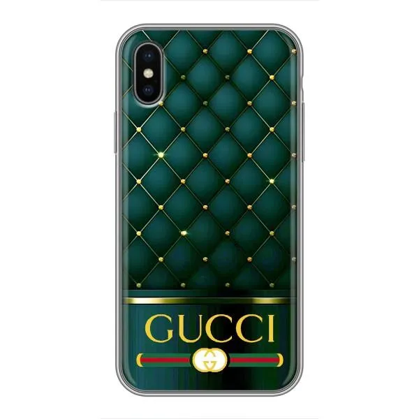 Чехол с принтом «Текстура Гуччи» для iPhone X