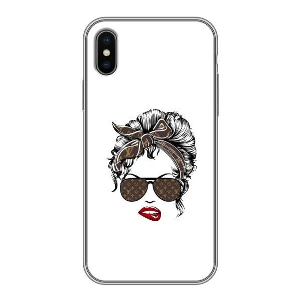 Чехол с принтом «стильная с луи витон» для iPhone X Чехол с принтом «стильная с луи витон» для iPhone X
