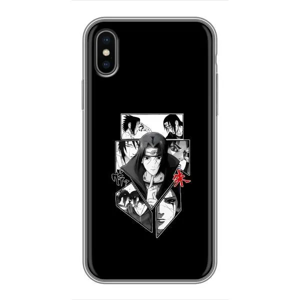Чехол с принтом «коллаж Итачи» для iPhone X