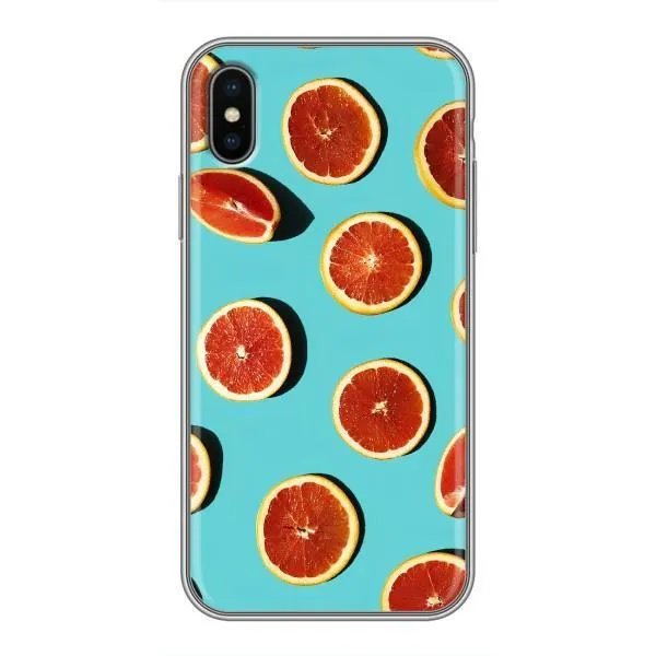 Чехол с принтом «Грейпфрут» для iPhone X Чехол с принтом «Грейпфрут» для iPhone X