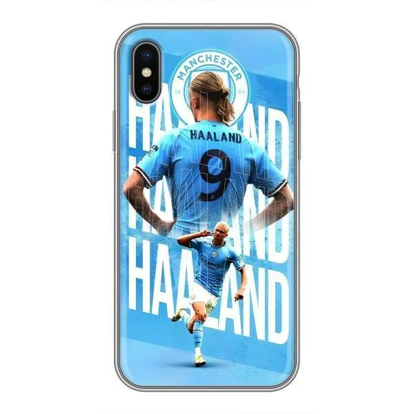 Чехол с принтом «Erling Haaland» для iPhone X