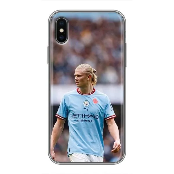 Чехол с принтом «Эрлинг Холанд» для iPhone X