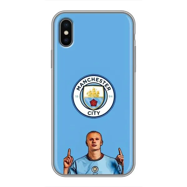 Чехол с принтом «Холанд Манчестер Сити» для iPhone X