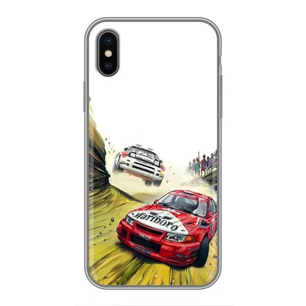 Чехол с принтом «Гоночные Тачки» для iPhone X