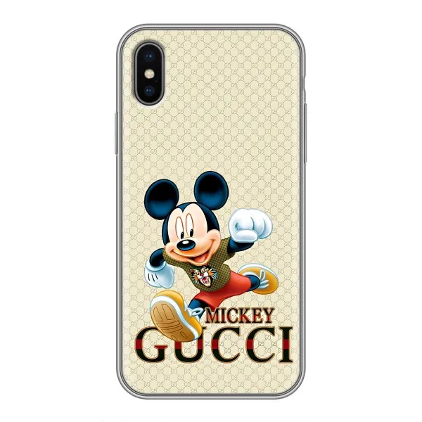Чохол з принтом «Mikki Gucci» для iPhone X