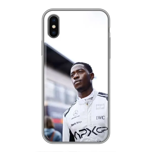 Чехол с принтом «Ф1 Пирс» для iPhone X