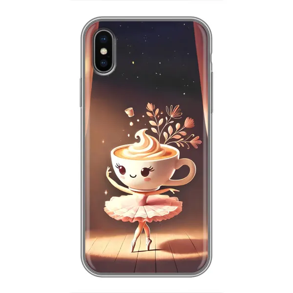 Чехол с принтом «Балерина капучина» для iPhone X Чехол с принтом «Балерина капучина» для iPhone X