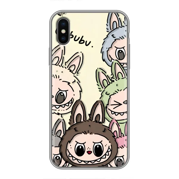Чохол з принтом «Золота мавпа Bored Ape» для iPhone X