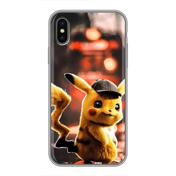 Чохол з принтом «Милий Пікачу» для iPhone X
