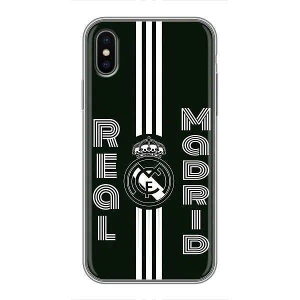 Чохол з принтом «чорно білий Реал» для iPhone X