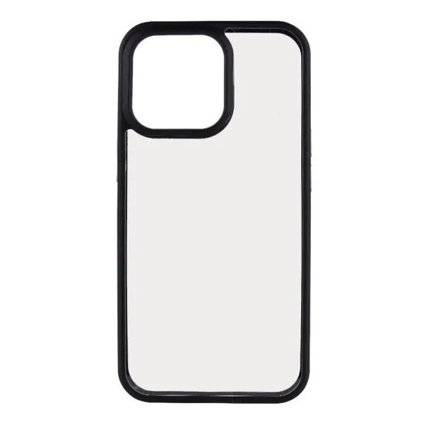 Чохол TPU+PC Crystal для Apple iPhone 12 mini — Чорний — фото 1 Чохол TPU+PC Crystal для Apple iPhone 12 mini — Чорний — фото 1