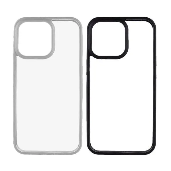 Чохол TPU+PC Crystal для Apple iPhone 12 mini — Чорний — фото 2 Чохол TPU+PC Crystal для Apple iPhone 12 mini — Чорний — фото 2