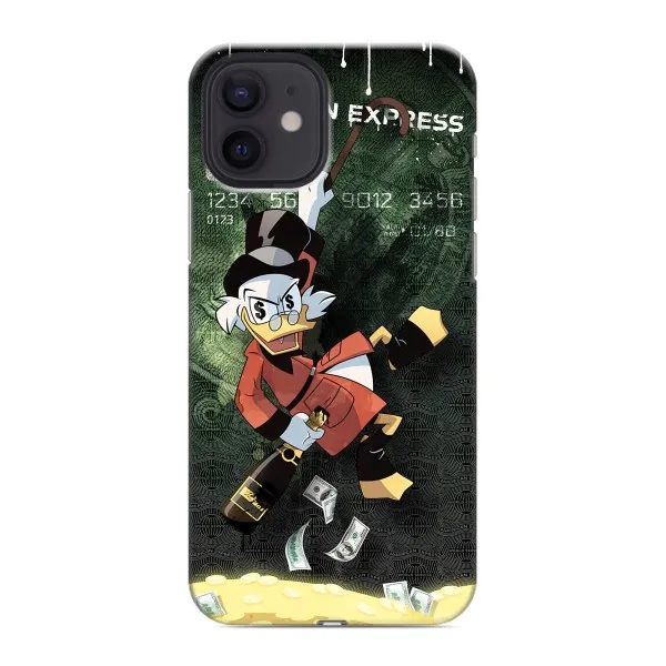 Чехол с принтом «Карточка Скруджа» для iPhone 12 mini