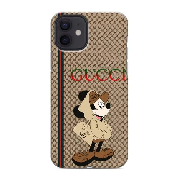 Чохол з принтом «Mickey GUCCI» для iPhone 12 mini Чохол з принтом «Mickey GUCCI» для iPhone 12 mini