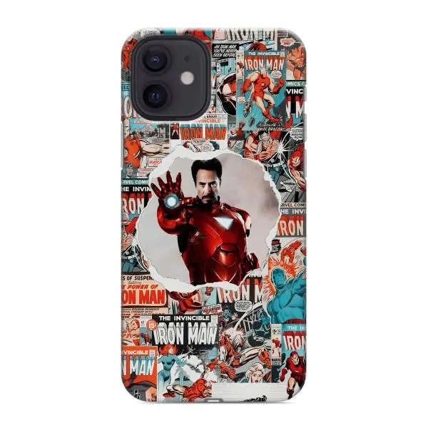 Чохол з принтом «Айронмен» для iPhone 12 mini Чохол з принтом «Айронмен» для iPhone 12 mini