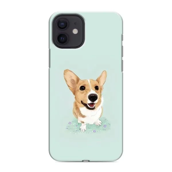 Чехол с принтом «Корги» для iPhone 12 mini