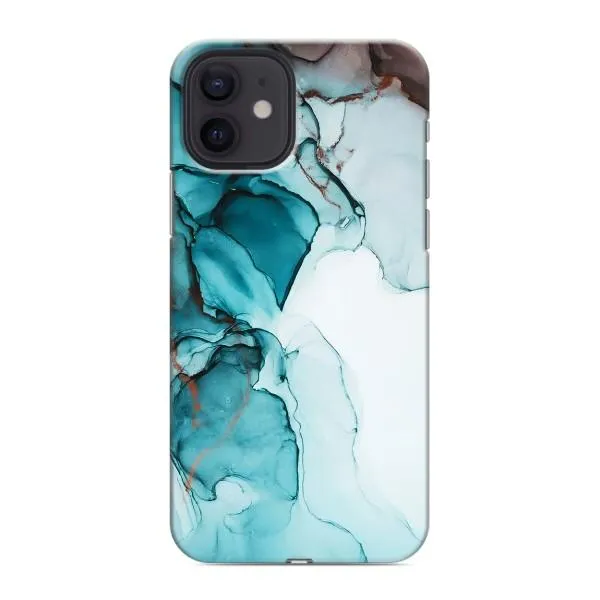 Чохол з принтом «Бірюзовий мрамор» для iPhone 12 mini Чохол з принтом «Бірюзовий мрамор» для iPhone 12 mini