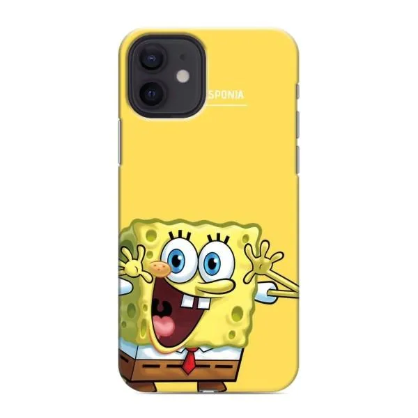 Чохол з принтом «Губка Боб» для iPhone 12 mini