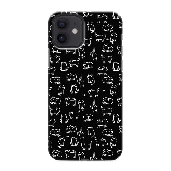 Чехол с принтом «Меленькие котики» для iPhone 12 mini