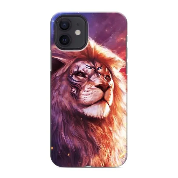 Чехол с принтом «Красочный Лев» для iPhone 12 mini