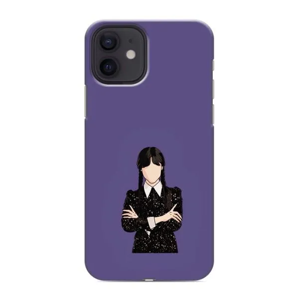 Чехол с принтом «Уэнздей в черном» для iPhone 12 mini
