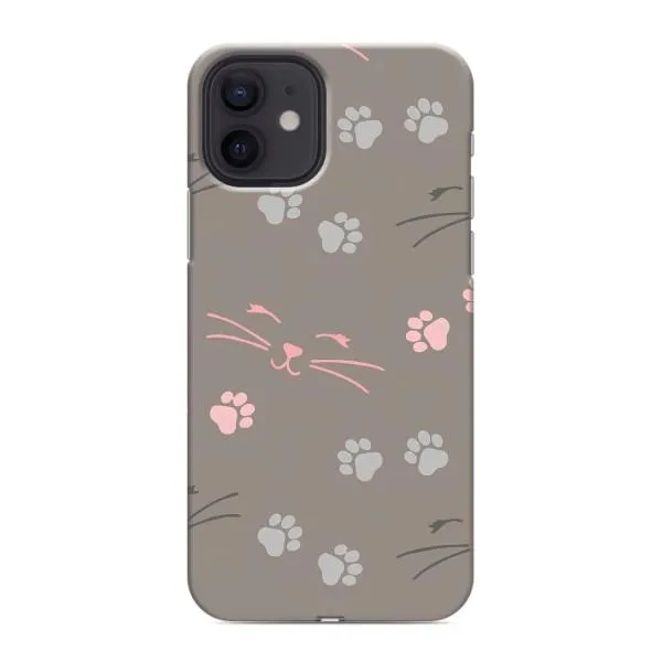 Чехол с принтом «Лапы и усы» для iPhone 12 mini