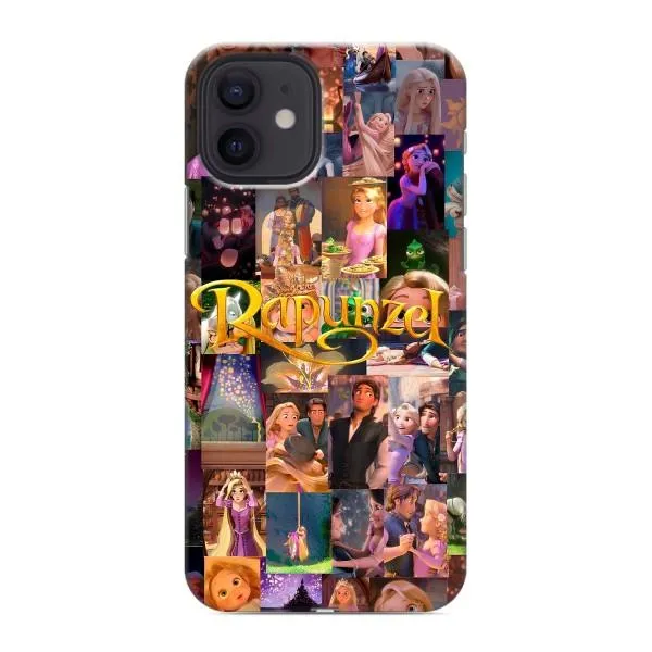 Чехол с принтом «Коллаж Рапунцель» для iPhone 12 mini