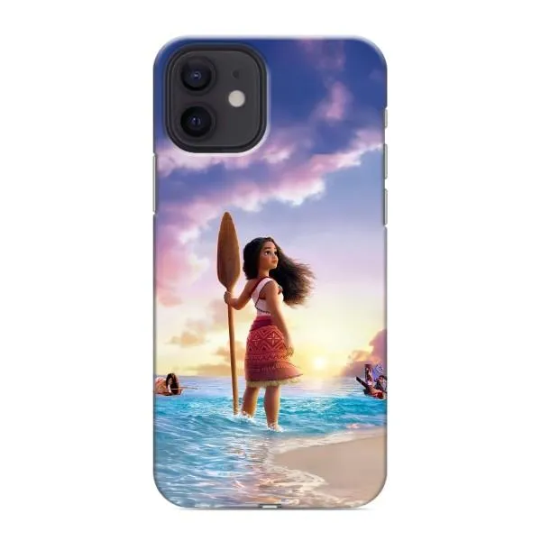 Чехол с принтом «Моана с веслом» для iPhone 12 mini
