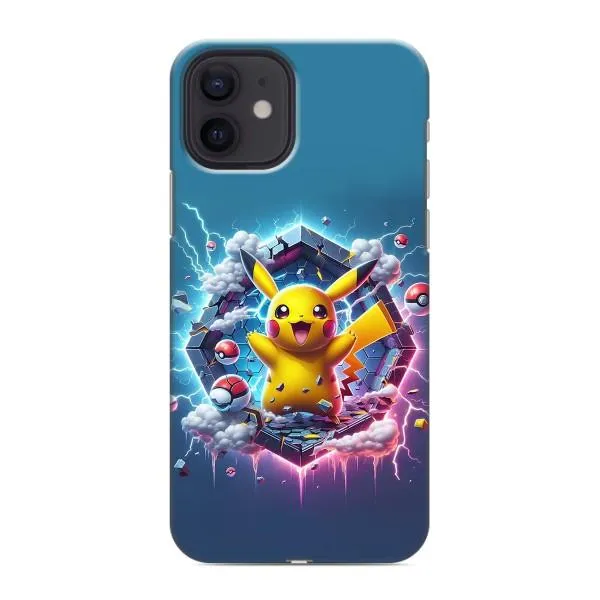 Чохол з принтом «Лого Пікачу» для iPhone 12 mini