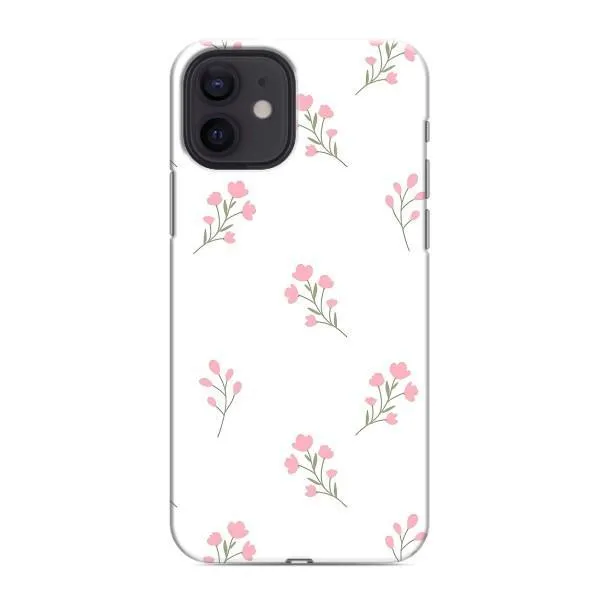 Чохол з принтом «Рожеві квіти» для iPhone 12 mini Чохол з принтом «Рожеві квіти» для iPhone 12 mini