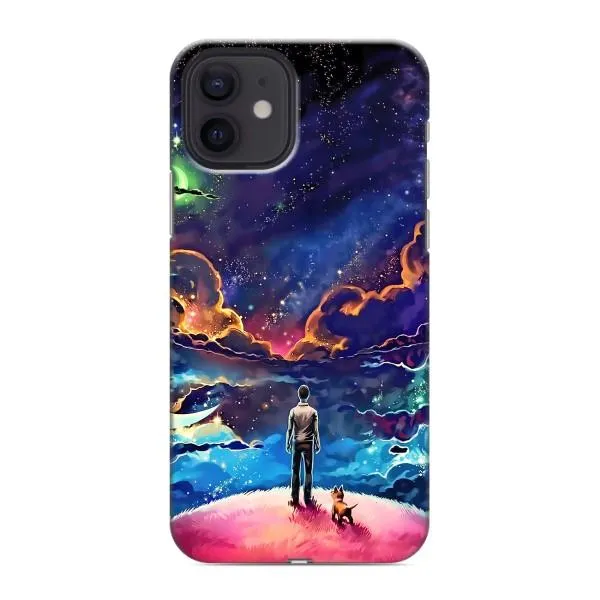 Чохол з принтом «Вид Галактики» для iPhone 12 mini Чохол з принтом «Вид Галактики» для iPhone 12 mini