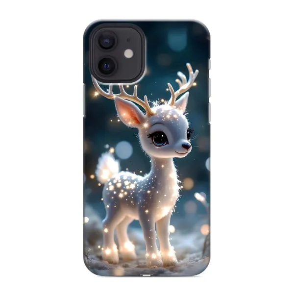 Чехол с принтом «Блестящий олененок» для iPhone 12 mini