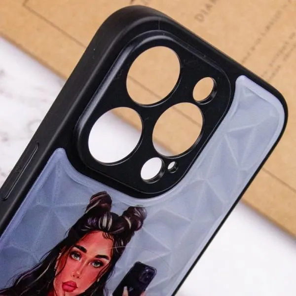 TPU+PC чохол Prisma Ladies для Apple iPhone 12 Pro Max (6.7") — Black in White — фото 5