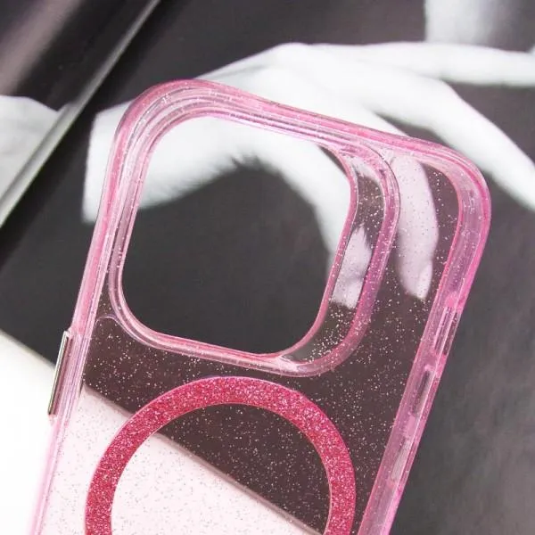 Чохол TPU Radiance with Magnetic Fit для Apple iPhone 12 Pro Max (6.7") — Рожевий — фото 3