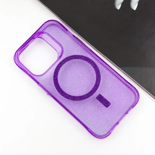 Чохол TPU Radiance with Magnetic Fit для Apple iPhone 12 Pro Max (6.7") — Фіолетовий — фото 2 Чохол TPU Radiance with Magnetic Fit для Apple iPhone 12 Pro Max (6.7") — Фіолетовий — фото 2