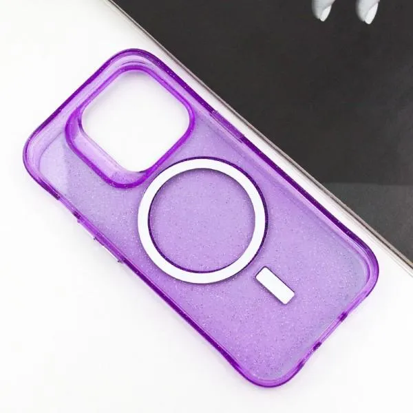 Чохол TPU Radiance with Magnetic Fit для Apple iPhone 12 Pro Max (6.7") — Фіолетовий — фото 4 Чохол TPU Radiance with Magnetic Fit для Apple iPhone 12 Pro Max (6.7") — Фіолетовий — фото 4