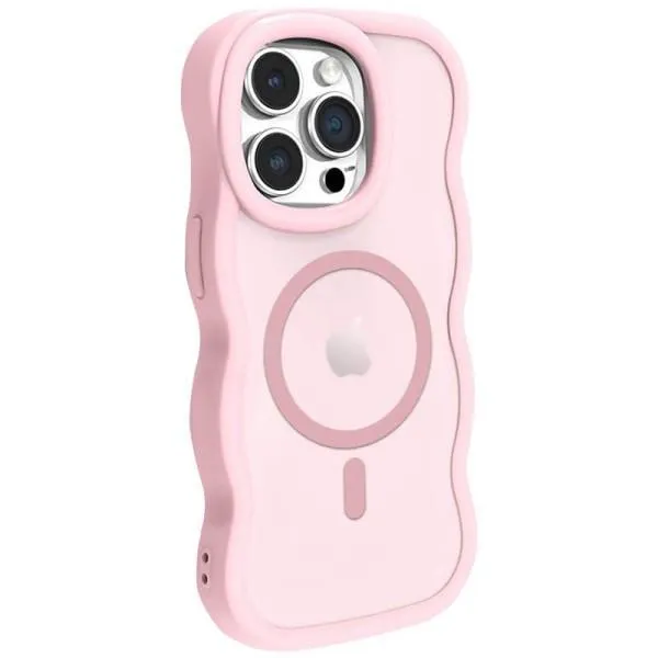 Чохол TPU+PC Undine with Magnetic Fit для Apple iPhone 12 Pro Max (6.7") — Рожевий — фото 2