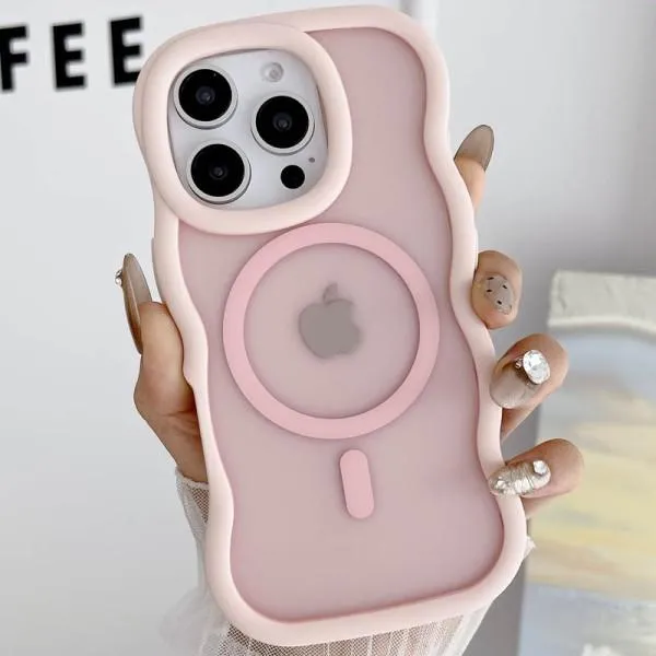 Чохол TPU+PC Undine with Magnetic Fit для Apple iPhone 12 Pro Max (6.7") — Рожевий — фото 3