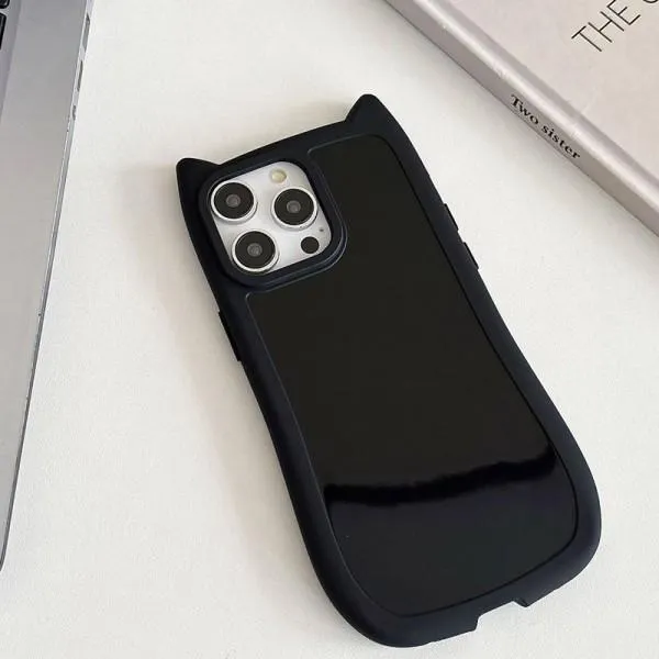Чохол TPU GETMAN Cat with straps для Apple iPhone 12 Pro Max (6.7") — Чорний — фото 4