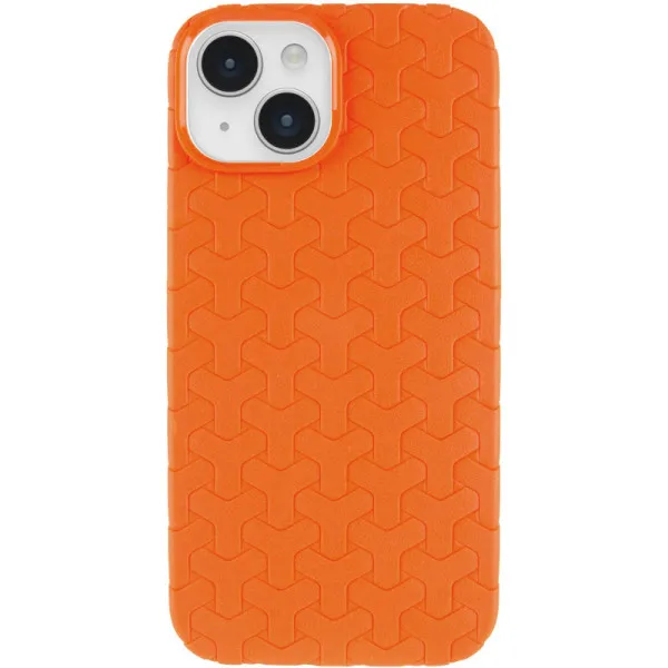 Чохол TPU Weaving для Apple iPhone 12 Pro Max (6.7") — Помаранчевий — фото 2 Чохол TPU Weaving для Apple iPhone 12 Pro Max (6.7") — Помаранчевий — фото 2