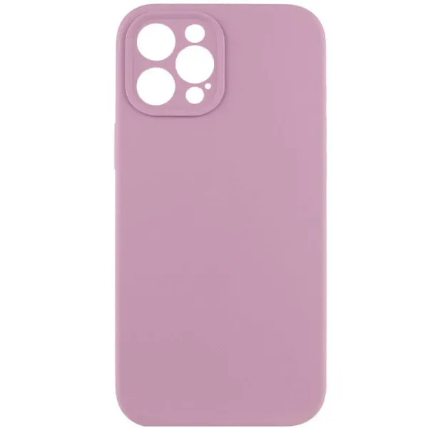 Чехол Silk Full Camera Protective (AA) NO LOGO для Apple iPhone 12 Pro Max (6.7") — Лиловый — фото 1