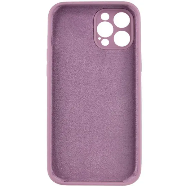 Чехол Silk Full Camera Protective (AA) NO LOGO для Apple iPhone 12 Pro Max (6.7") — Лиловый — фото 4