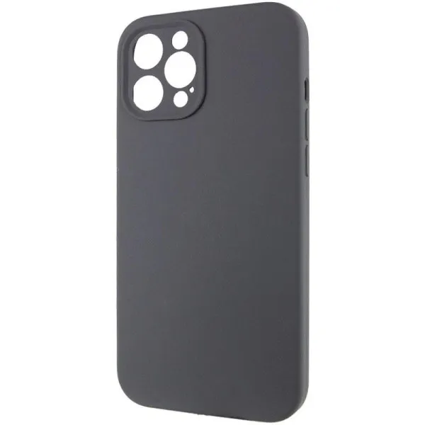 Чехол Silk Full Camera Protective (AA) NO LOGO для Apple iPhone 12 Pro Max (6.7") — Серый — фото 3
