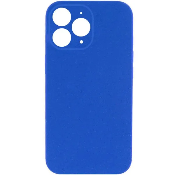 Чехол Silk Full Camera Protective (AA) NO LOGO для Apple iPhone 12 Pro Max (6.7") — Синий — фото 1